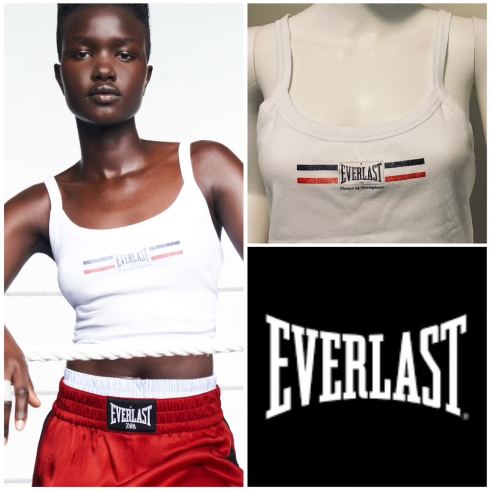 🆕🏋🏽‍♀️ EVERLAST RIBBED COTTON TANK TOP 🆕🏋🏽‍♀️